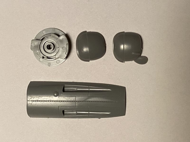 Bf 109 G Cowling parts