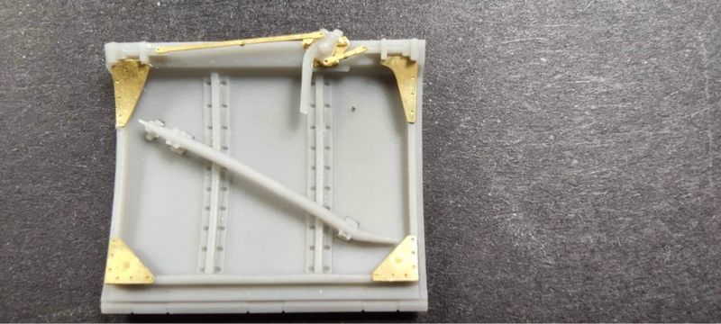 1/24 Scale Spitfire entrance door for NEW Airfix kit 