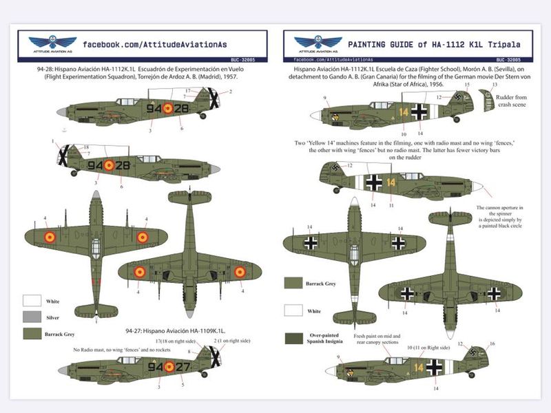 1/32 Scale HA-1109 K1L Tripala Resin Conversion Kit