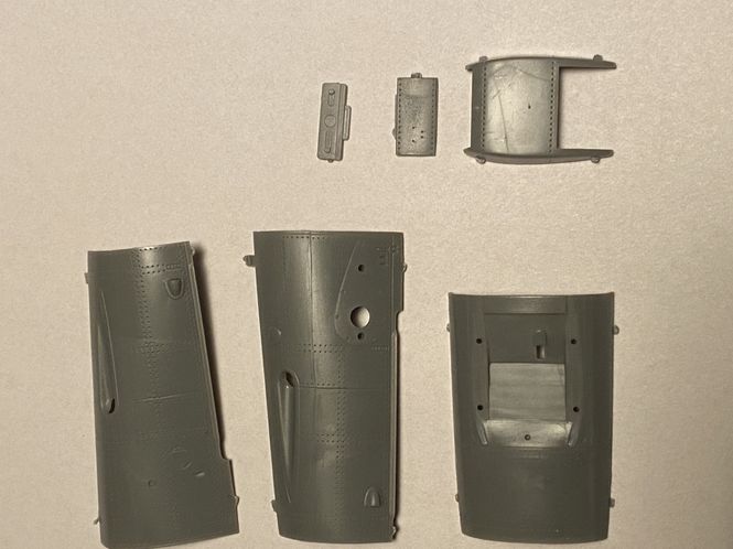 Main Image Bf 109G-2 cowling, complete