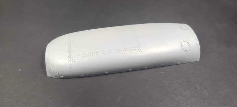1/24 Supermarine Spitfire Mk IX topp cowling