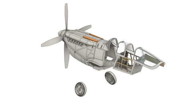 1/72 Scale HA-1112 M4L Buchon 