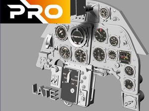 Main Image 1/24 Scale Messerschmitt  Bf109 G Cockpit Parts ...