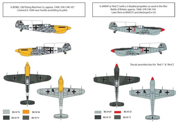 1/72 Scale HA-1112 M1L Buchon 