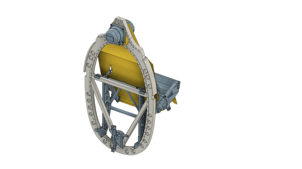 1/24 Scale Spitfire Pilot Seat with frame 11