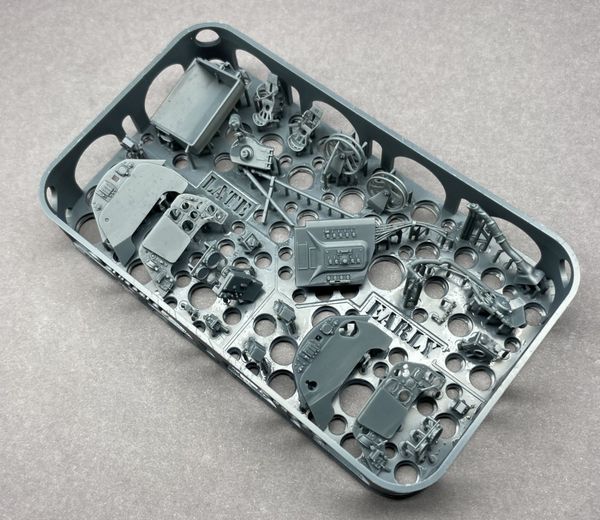 1/24 Scale Messerschmitt  Bf109 G Cockpit Parts Set